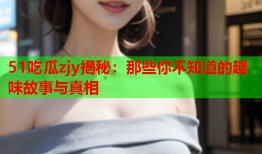 51吃瓜zjy揭秘：那些你不知道的趣味故事与真相